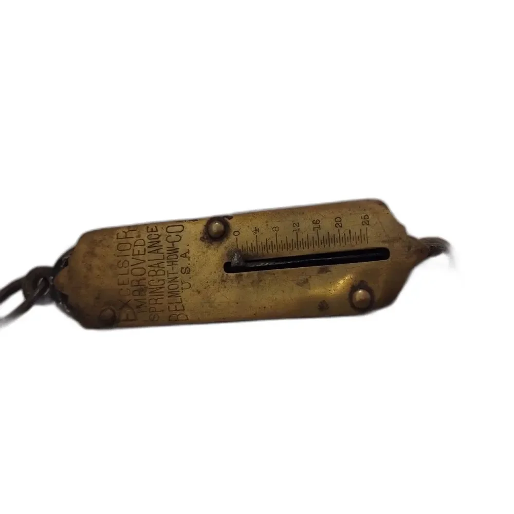 Excelsior Improved Spring Balance 25 LB Scale - Belmont HDW Co. USA